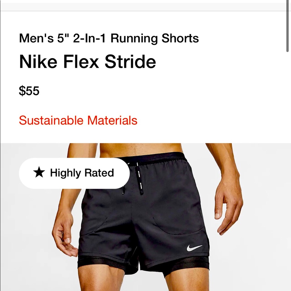 Nike Flexstride shorts men’s medium. Gently used.